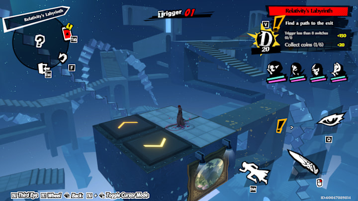 Relativity's Labyrinth puzzle solution