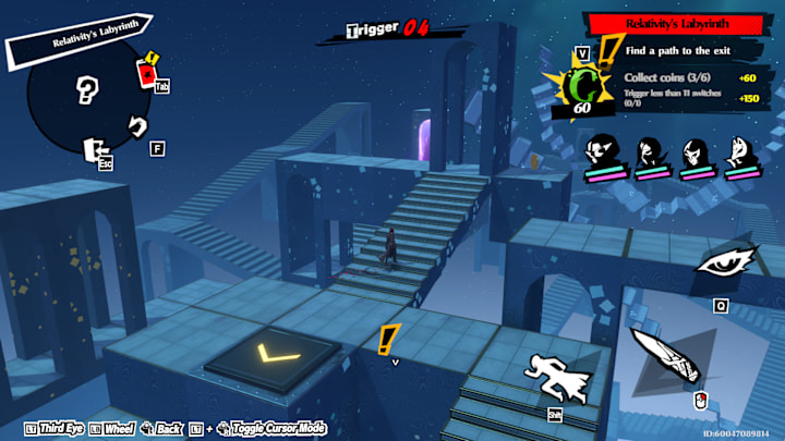 Relativity's Labyrinth puzzle solution