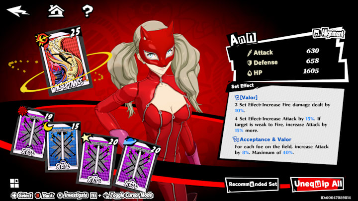 Panther with the Strife and Acceptance Revelation Cards.