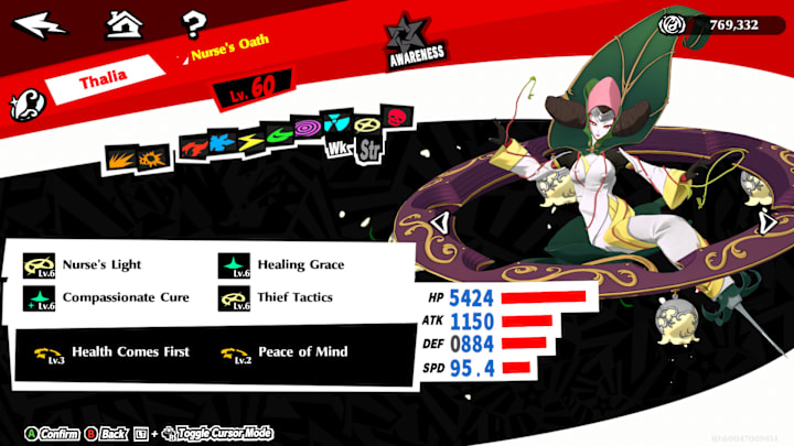 Thalla, Mirian's Persona in P5X.