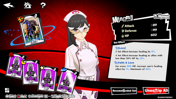 Mirian with her Revelation Cards