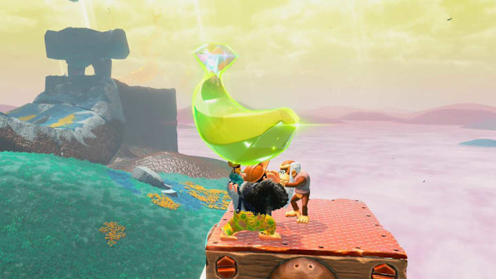 Hilltop Layer Cranky Kong location, DK Bananza
