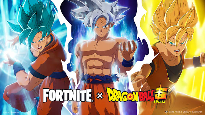 Fortnite x Dragon Ball event key art.