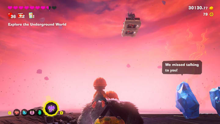 The Junction Cranky Kong location, DK Bananza
