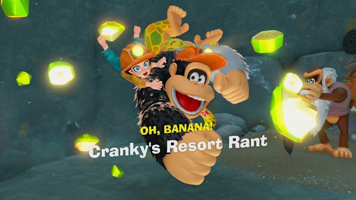 Resort Layer Cranky Kong location, DK Bananza