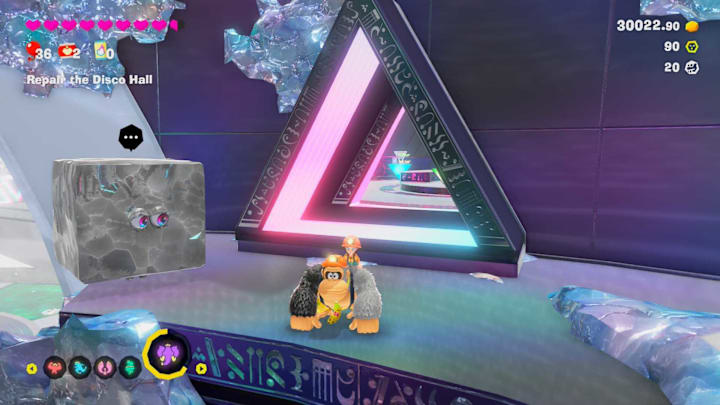 Groove Layer Cranky Kong location, DK Bananza