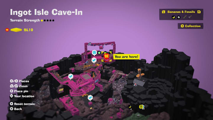 Ingot Isle Cave-In Quiztone map location