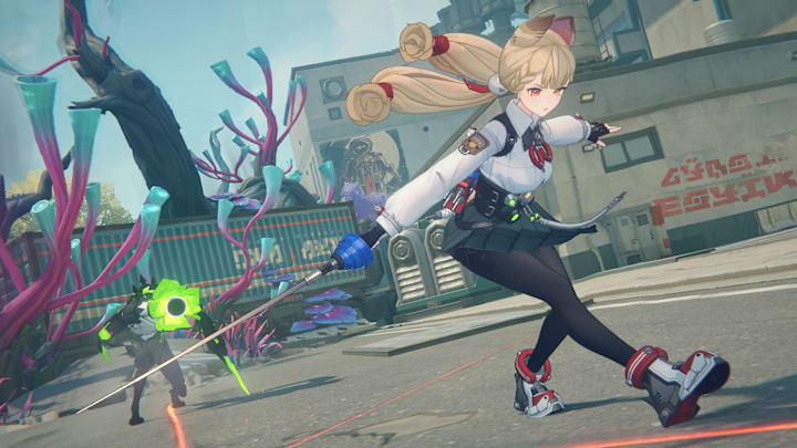 Zenless Zone Zero screenshot of Alice in combat.