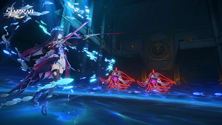 HSR Hysilens combat screenshot.