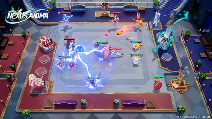 Honkai: Nexus Anima screenshot showing combat.