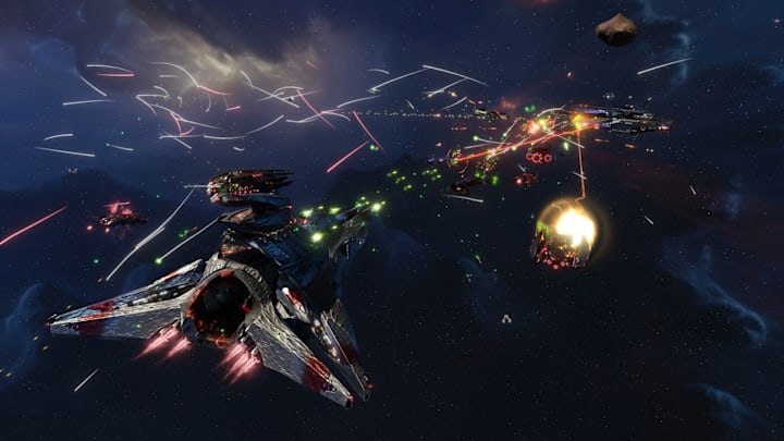 Sins of a Solar Empire 2 battle screenshot.