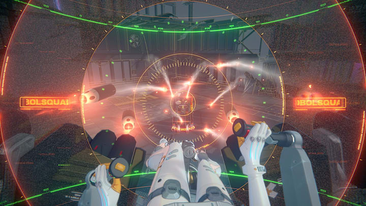 Zenless Zone Zero Seed screenshot showing her POV from the mech.