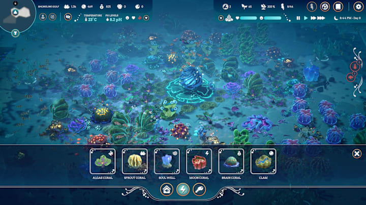 Life Below screenshot with UI.