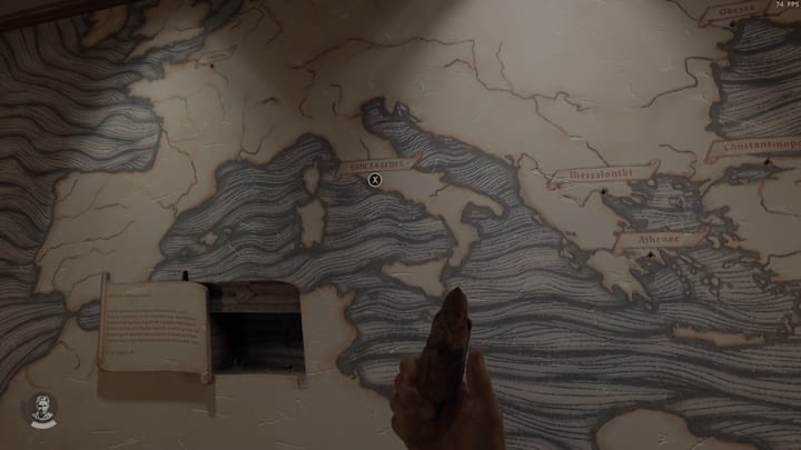 Indiana Jones DLC The Order of Giants Map Mural puzzle