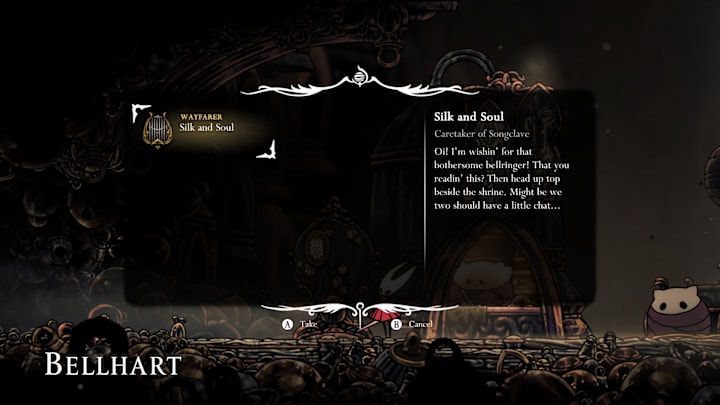 Silk and Soul quest on the wish board.