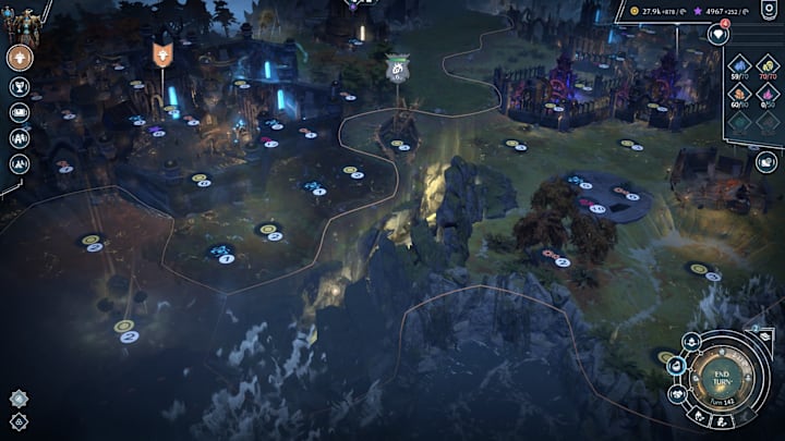 Endless Legend 2 screenshot of a Doomwraith.