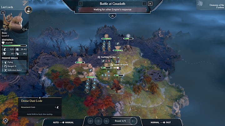 Endless Legend 2 screenshot of a battle.