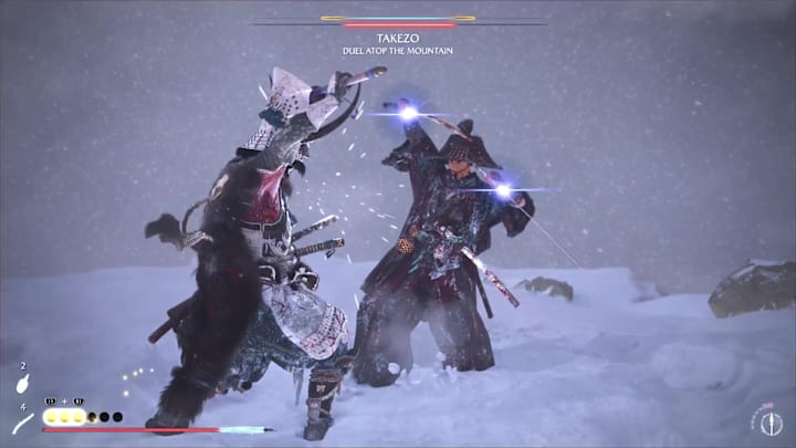 Takezo the Unrivalled, Duel Atop the Mountain, Ghost of Yotei