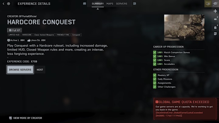 Battlefield 6 server browser