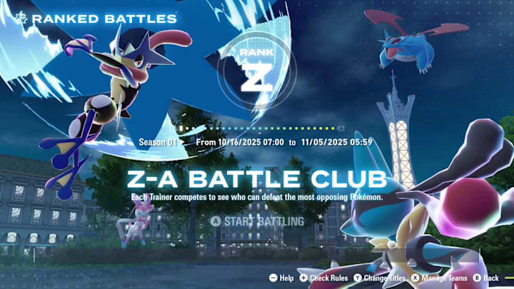 Pokémon Legends: Z-A Pokémon Legends: Z-A
