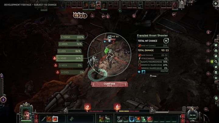 Warhammer 40,000: Dark Heresy screenshot.