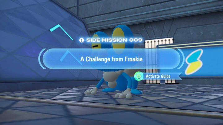 A Challenge from Froakie quest start