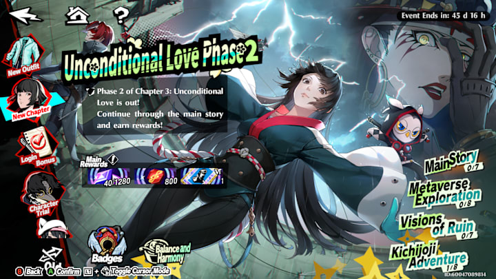 Unconditional Love Phase 2 event banner