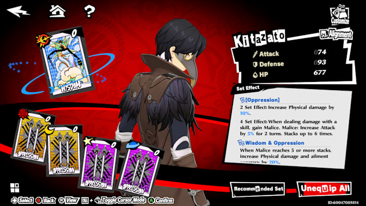 Messa with his Revelation Cards