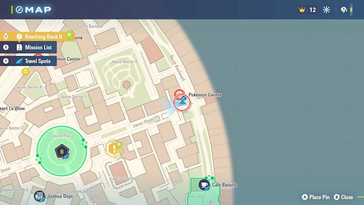 Jaune Sector Berry Shops 2, Pokémon Legends Z-A