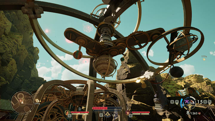 The model of the solar system in the monastery