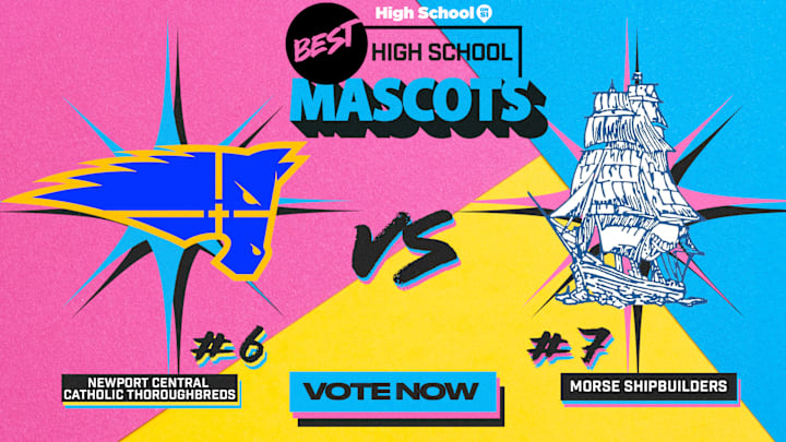 The Newport Central Catholic Thoroughbreds (Kentucky) take on the Morse Shipbuilders (Maine) in our national high school mascot bracket Sweet 16. The Newport Central Catholic Thoroughbreds (Kentucky) take on the Morse Shipbuilders (Maine) in our national high school mascot bracket Sweet 16.