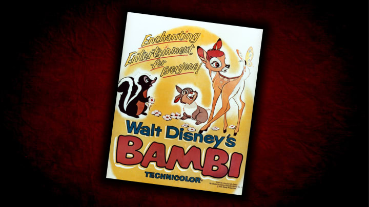 And ‘Bambi’ was already a pretty dark story to begin with.