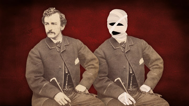 Booth may have toured the country as a mummy.