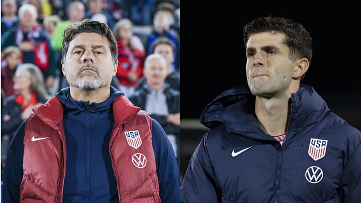 Mauricio Pochettino (left) knows the USMNT needs more than just Christian Pulisic. Mauricio Pochettino (left) knows the USMNT needs more than just Christian Pulisic.