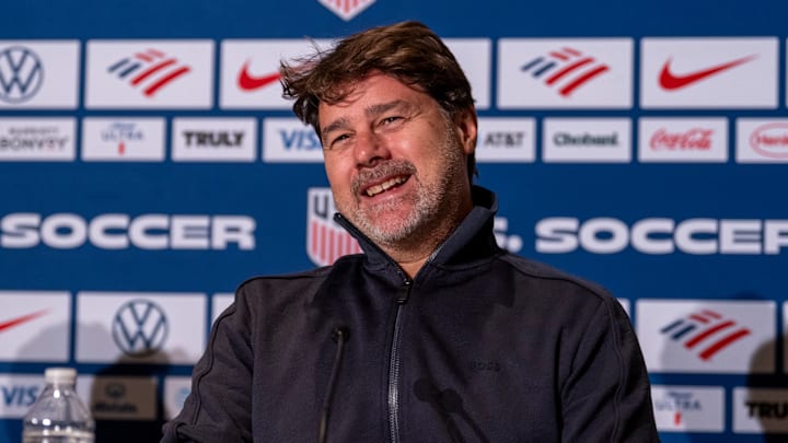 Mauricio Pochettino seemed quite pleased with the USMNT’s World Cup group. Mauricio Pochettino seemed quite pleased with the USMNT’s World Cup group.