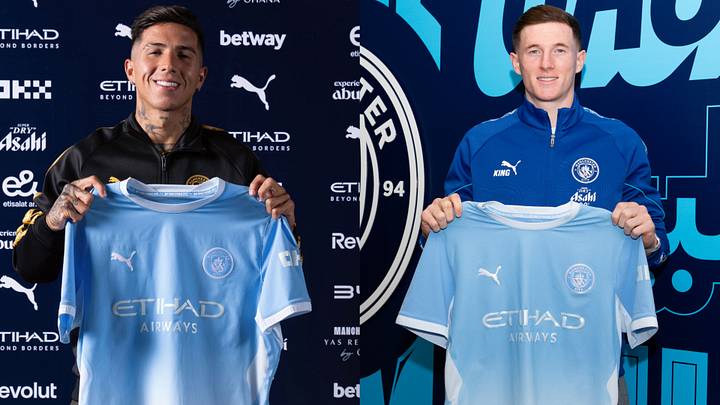 New teammates at Manchester City. New teammates at Manchester City.