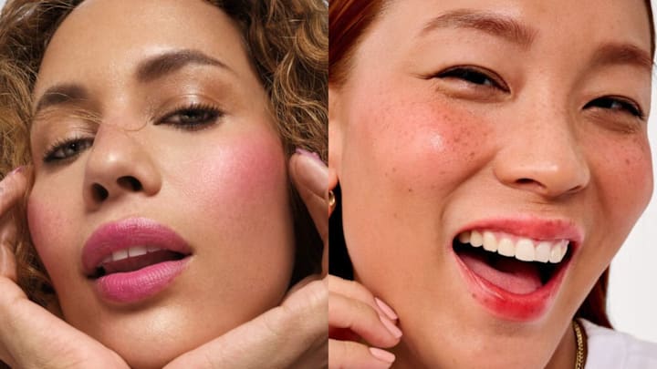 Lip and cheek tints