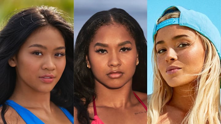 Suni Lee and Jordan Chiles were photographed by Ben Horton in Boca Raton. Olivia Dunne was photographed by Ben Watts in Bermuda. Suni Lee and Jordan Chiles were photographed by Ben Horton in Boca Raton. Olivia Dunne was photographed by Ben Watts in Bermuda.
