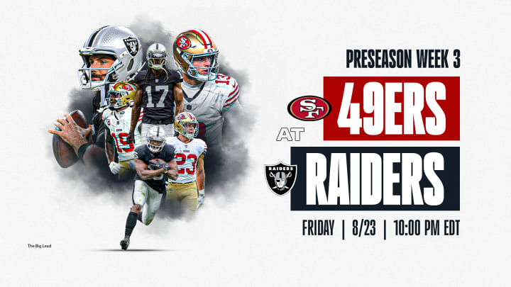 49ers vs Raiders Preseason Week 3