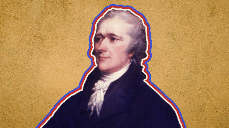 Alexander hamilton background best sale