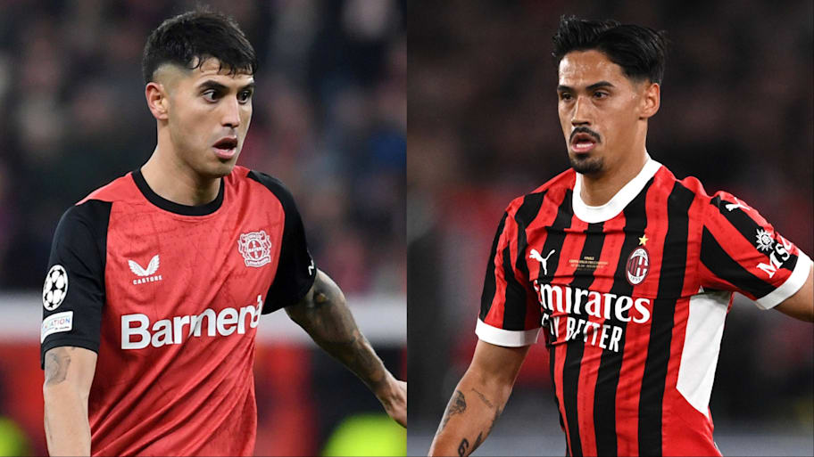Exequiel Palacios (left) and Tijjani Reijnders (right) are on Real Madrid's reported shortlist this summer. | IMAGO/DeFodi Images | Gribaudi/ImagePhoto
