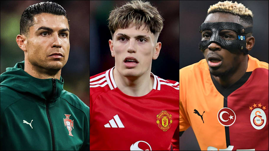Ronaldo, Garnacho & Osimhen are in the headlines. | IMAGO/Nico Herbertz/Sportsphoto/ANP