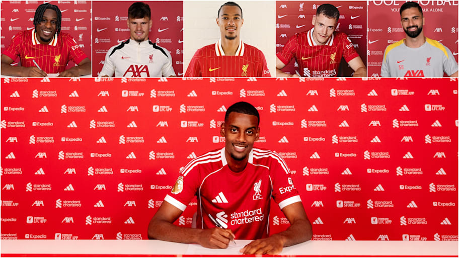 Jeremie Frimpong, Milos Kerkez, Hugo Ekitiké, Florian Wirtz, Giorgi Mamadarshvili, Alexander Isak