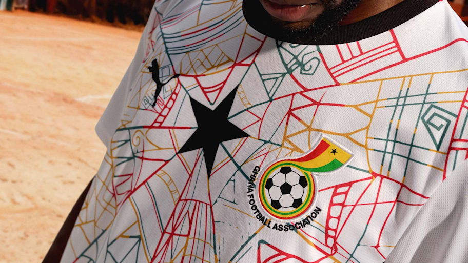 Ghana’s 2026 World Cup home kit.