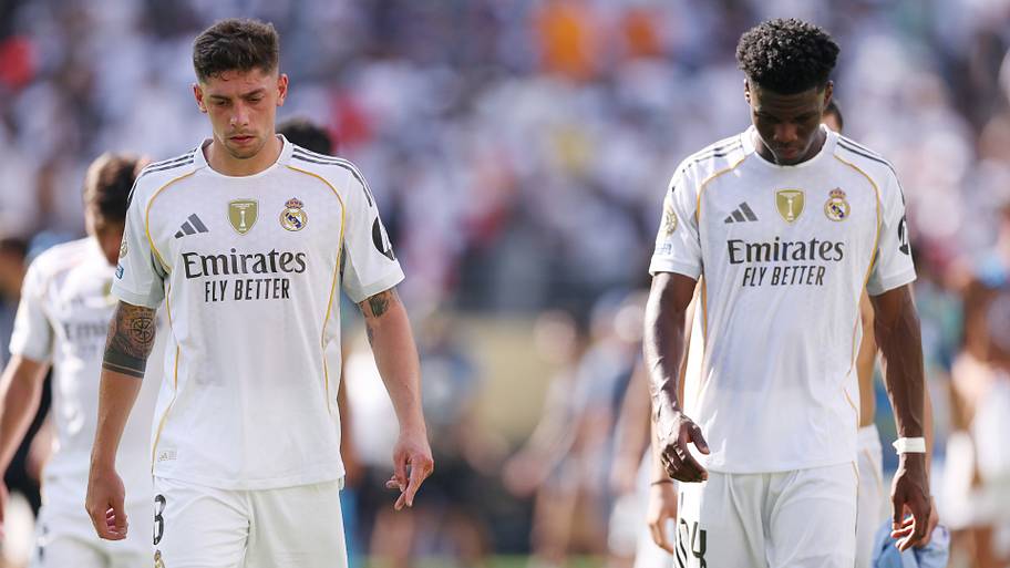 Federico Valverde (left) and Aurélien Tchouaméni.