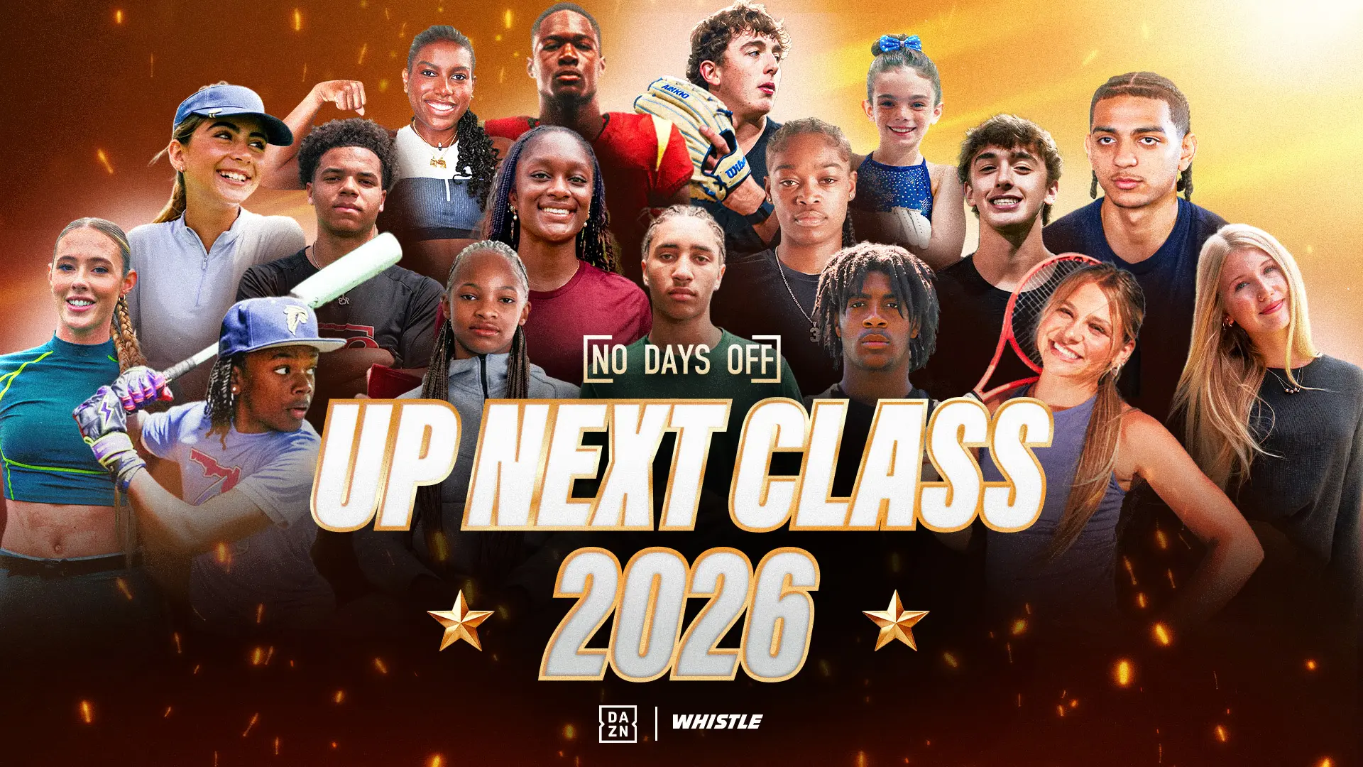 16 High School Athletes Named to Inaugural 'UP NEXT: No Days Off