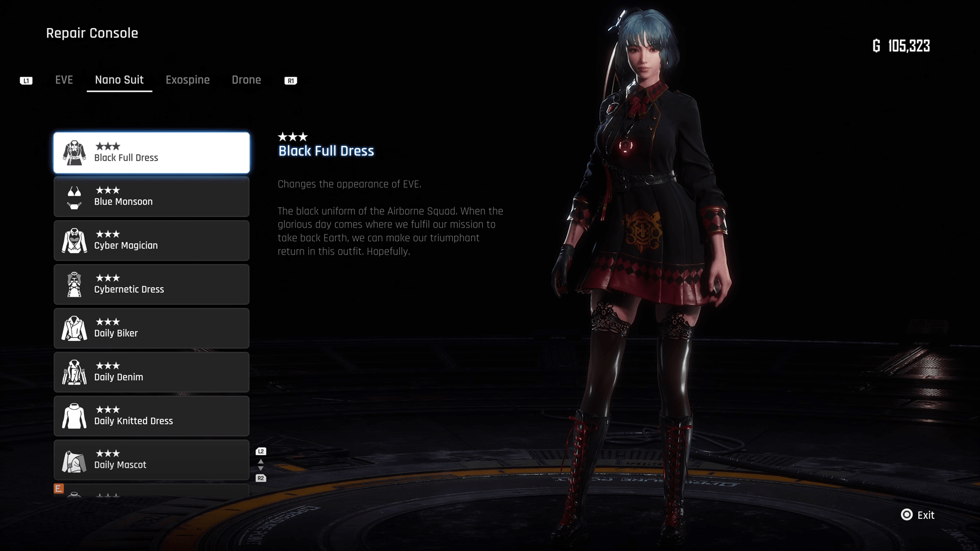Stellar Blade Eve outfits (4).png