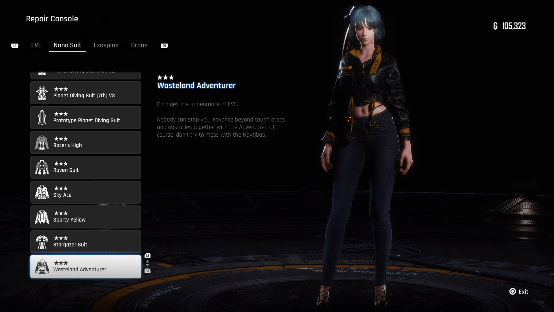 Stellar Blade Eve outfits (1).png