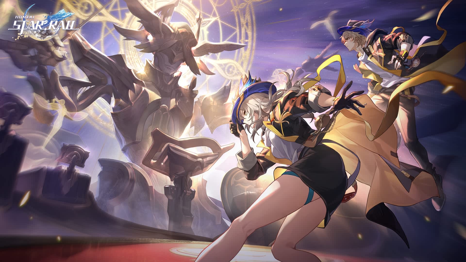 Honkai: Star Rail artwork showing the Trailblazer wearing a cool hat.