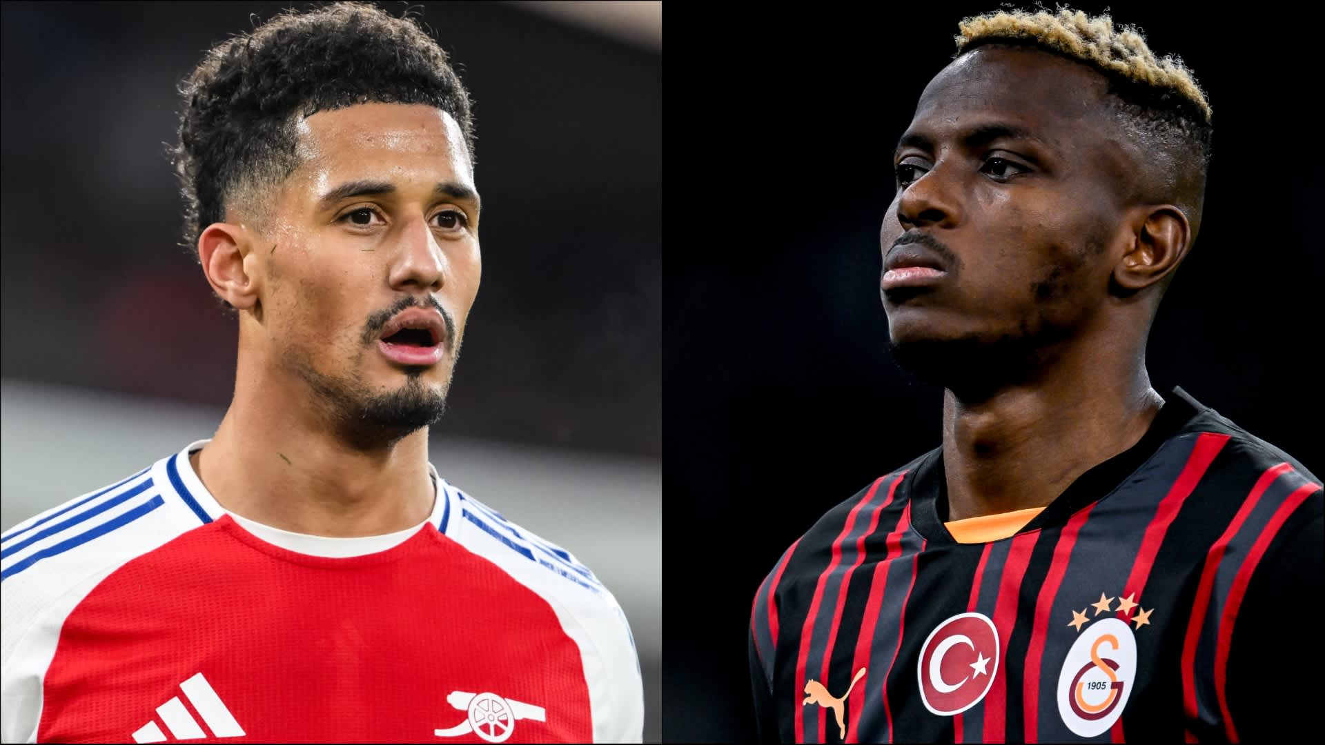 William Saliba, Victor Osimhen